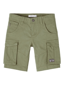 NAME IT Cargo Shorts Ryan Deep Lichen Green